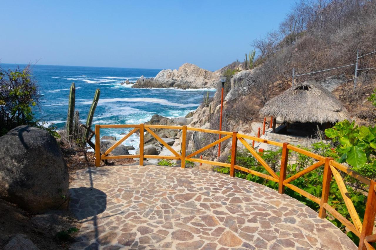Villas Coral Huatulco 산타크루즈휴에튤코 외부 사진