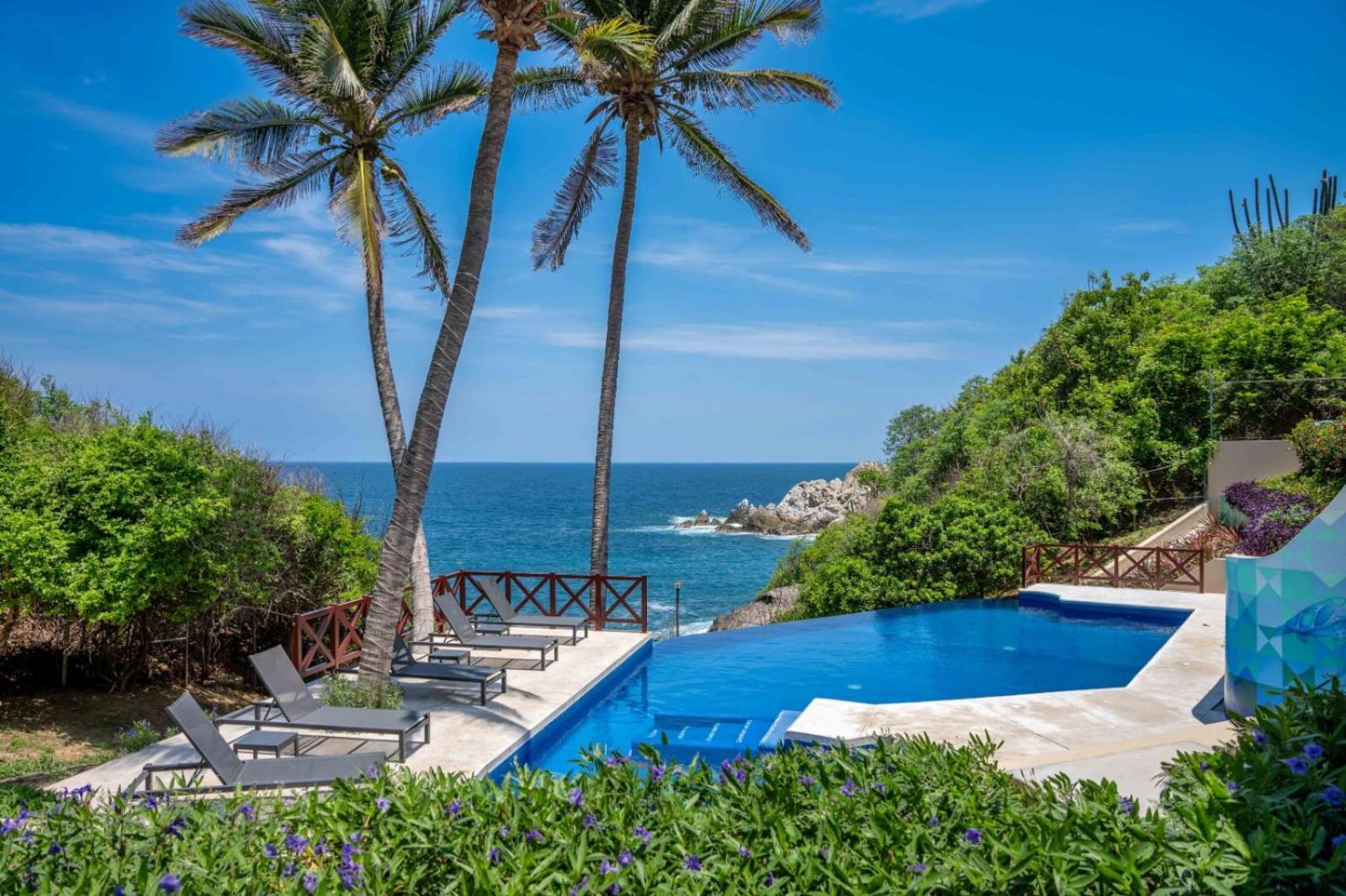 Villas Coral Huatulco 산타크루즈휴에튤코 외부 사진
