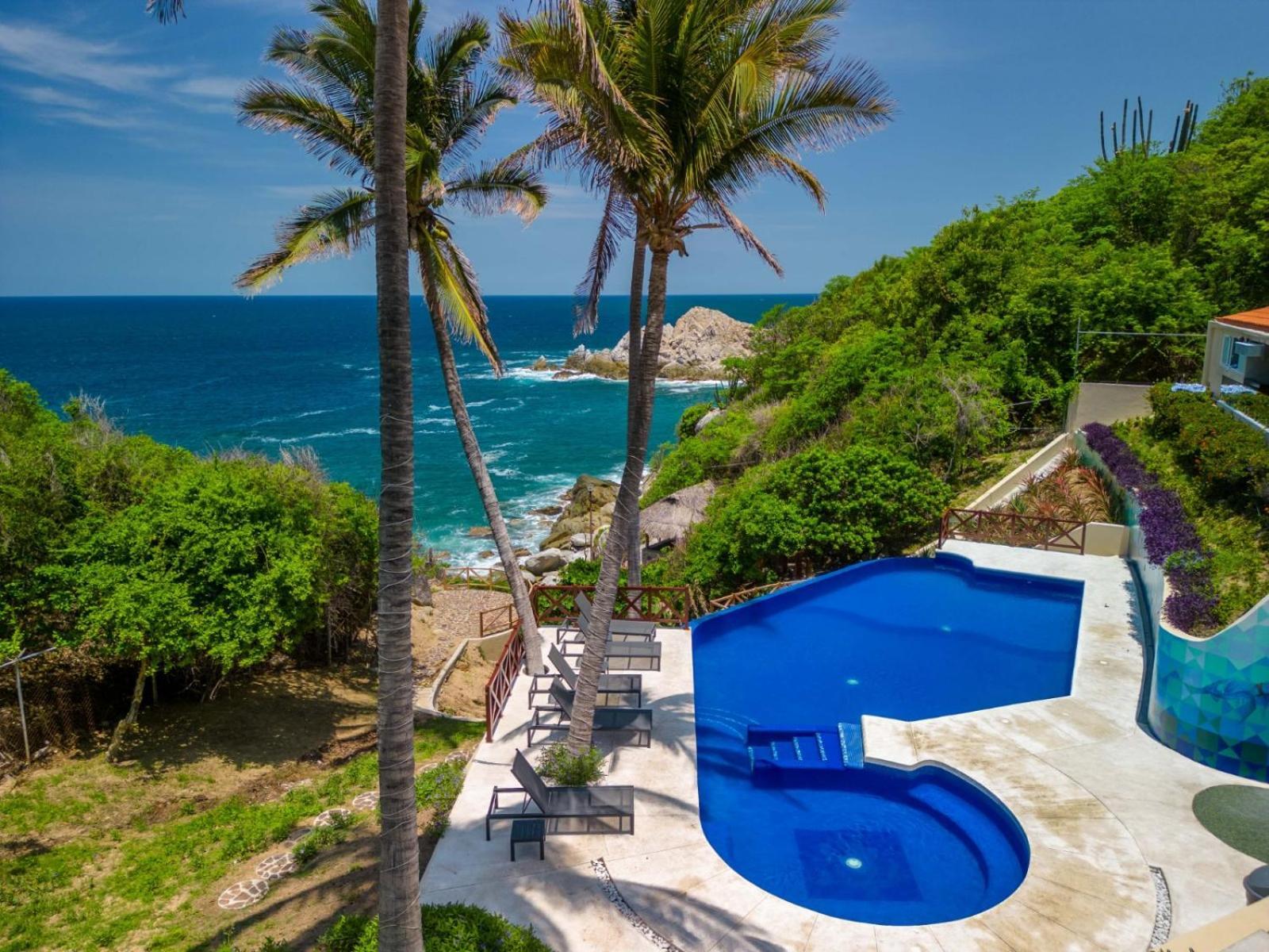 Villas Coral Huatulco 산타크루즈휴에튤코 외부 사진